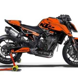 KTM 790/890 Duke GRAFIIKAT - "Pitlane" (Musta/Oranssi)