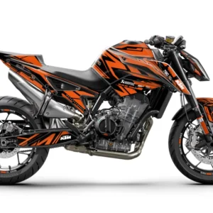 KTM 790/890 Duke GRAFIIKAT - "Pulse" (Musta/Oranssi)