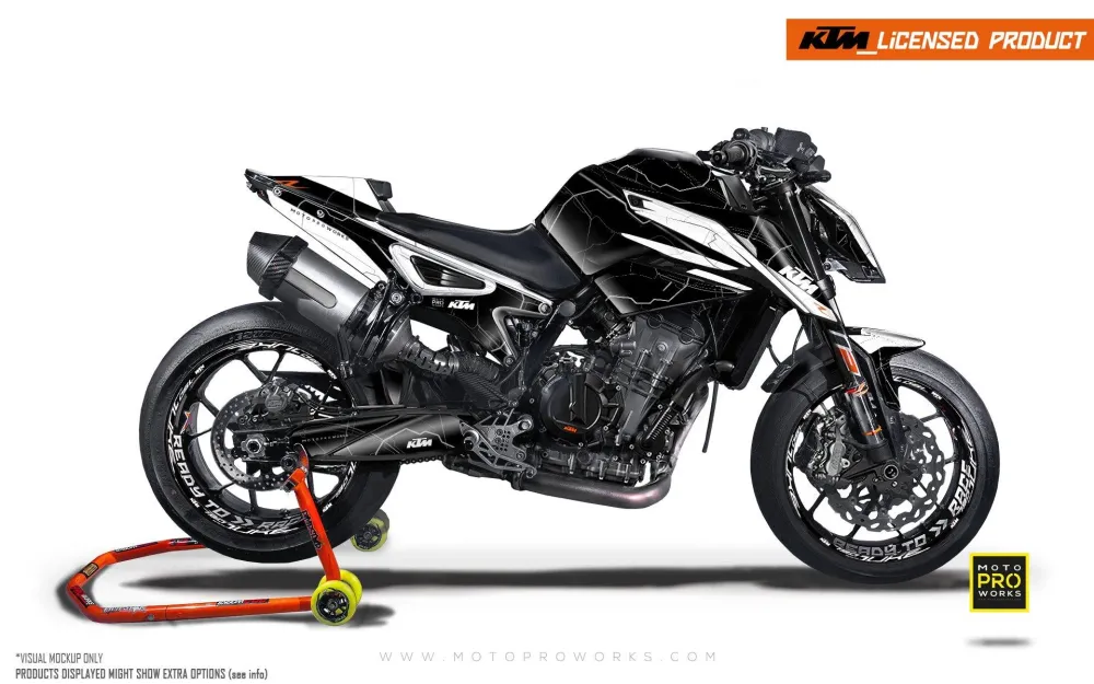 KTM 790/890 Duke GRAFIIKAT - "Robotec" (Black)