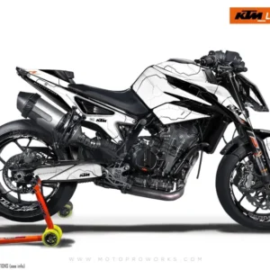 KTM 790/890 Duke GRAFIIKAT - "Robotec" (White)