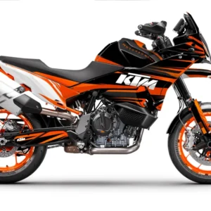 KTM 890 SMT GRAFIIKAT - "Edge" (Musta/Oranssi/Valkoinen)