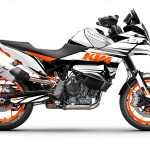 KTM 890 SMT GRAFIIKAT - "Edge" (Valkoinen)