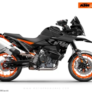 KTM 890 SMT GRAFIIKAT - "RR-Tech" (Musta)