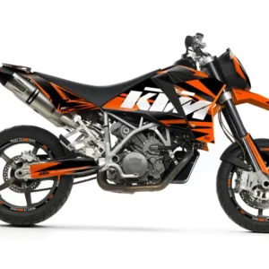 KTM 950 SM / SMR GRAFIIKAT - "Edge" (Oranssi)