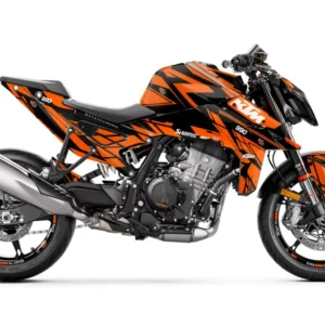 KTM 990 Duke GRAFIIKAT - "Pulse" (Musta/Oranssi)