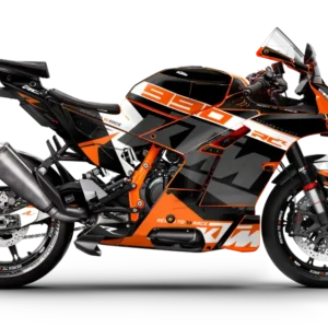 KTM 990 RC R GRAFIIKAT - "Torque" (Valkoinen/Musta/Oranssi)
