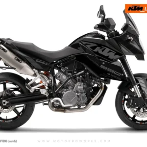KTM 990 SM / SMR / SMT GRAFIIKAT - "RR-Tech" (Musta)