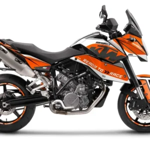KTM 990 SM / SMR / SMT GRAFIIKAT - "Torque" (Valkoinen/Oranssi)