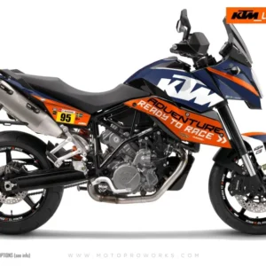 KTM 990 SM / SMR / SMT GRAFIIKAT - "Waypointer" (Dawn/Honeycomb)