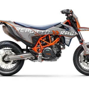 KTM ENDURO GRAFIIKAT - "Ready2Race-Trace" (Harmaa)