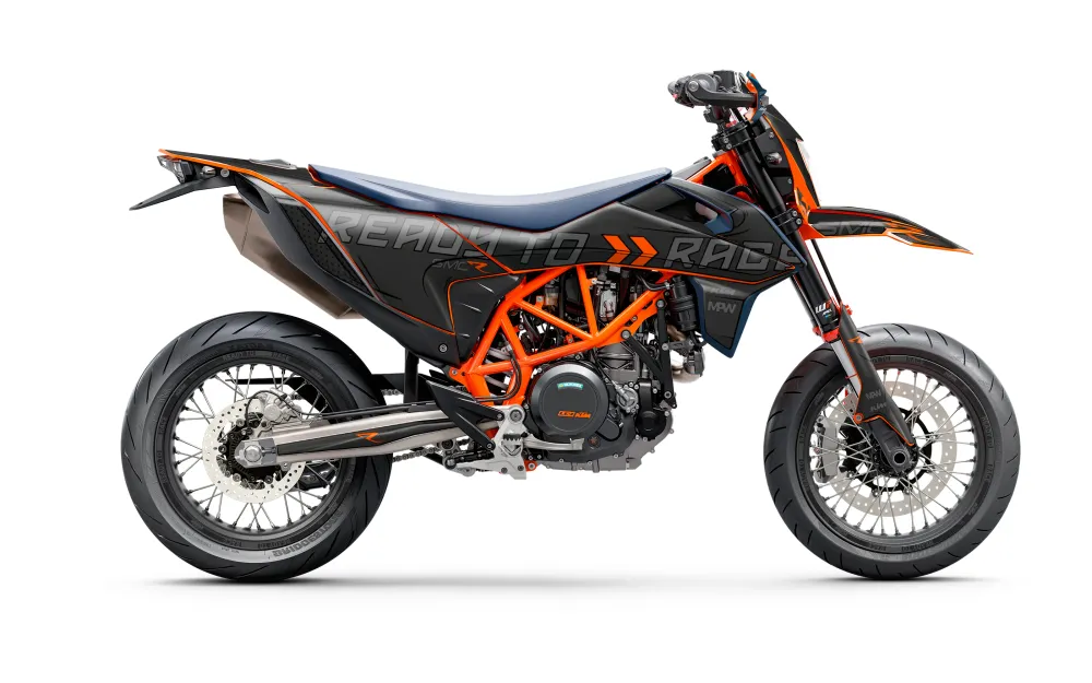 KTM ENDURO GRAFIIKAT - "Ready2Race-Trace" (Stealth)
