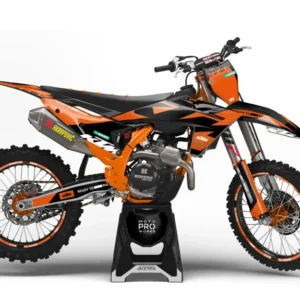 KTM EXC / EXC-F GRAFIIKAT - "Podium" (Musta/Oranssi)