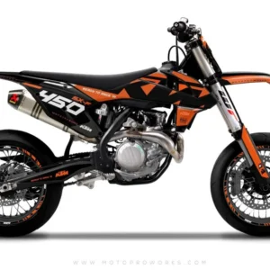 KTM EXC/SX/XC GRAFIIKAT - "READYONE" (oranssi/musta)