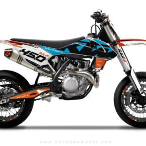 KTM EXC/SX/XC GRAFIIKAT - "READYONE" (sininen)