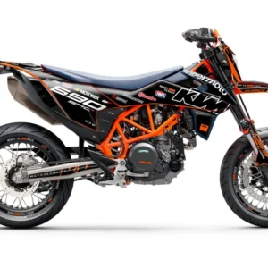 KTM GRAFIIKAT - 690 SMC-R "Corsa" (Musta)