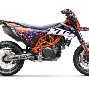 KTM GRAFIIKAT - 690 SMC-R "Polyatomic" (Violetti)