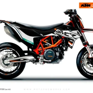KTM GRAFIIKAT - 690 SMC-R "Racer" (Musta)
