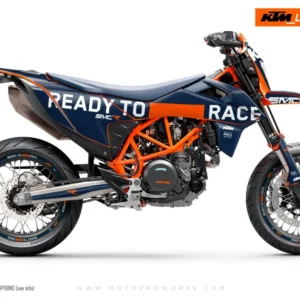 KTM GRAFIIKAT - 690 SMC-R "Ready To Race 2.0" (Sininen)