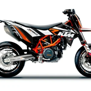 KTM GRAFIIKAT - 690 SMC-R "RR-Tech" (Valkoinen)