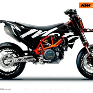 KTM GRAFIIKAT - 690 SMC-R "Script" (Musta)
