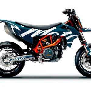 KTM GRAFIIKAT - 690 SMC-R "Script" (Sininen)