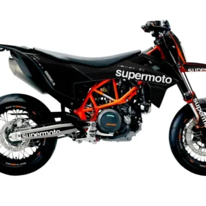 KTM GRAFIIKAT - 690 SMC-R "Type" (Musta)