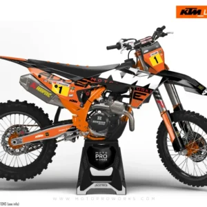 KTM GRAFIIKAT - EXC/SX / 450 SMR 2023-2024 "Waypointer" (Midnight)