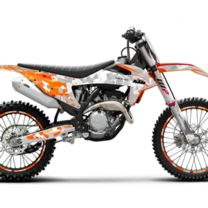 KTM GRAFIIKAT - EXC/SX "Flake" (Oranssi/Harmaa)