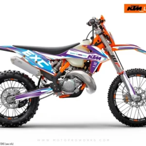 KTM GRAFIIKAT - EXC/SX "Jet" (Violetti)