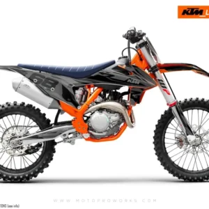 KTM GRAFIIKAT - EXC/SX "Ripple" (Musta)