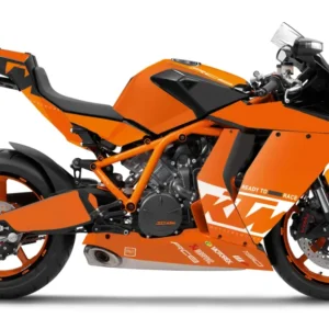KTM RC8 1190 2011-2015 GRAFIIKAT - "Grid" (Oranssi/Valkoinen)