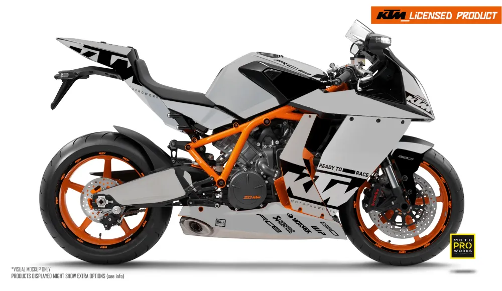 KTM RC8 1190 2011-2015 GRAFIIKAT - "Grid" (Kalkki)