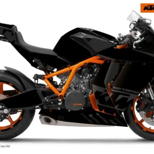 KTM RC8 1190 2011-2015 GRAFIIKAT - "Grid" (Musta)