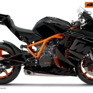 KTM RC8 1190 2011-2015 GRAFIIKAT - "Torque" (Musta)