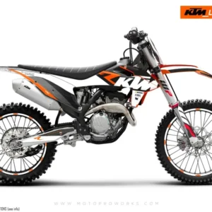 KTM SX / SX-F GRAFIIKAT - "RR-Tech" (Valkoinen)