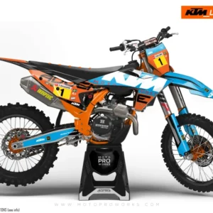 KTM SX / SX-F GRAFIIKAT - "Waypointer" (Ocean)