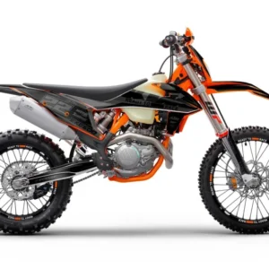 KTM XC / XC-F / XC-W GRAFIIKAT - "Quake" (Musta)