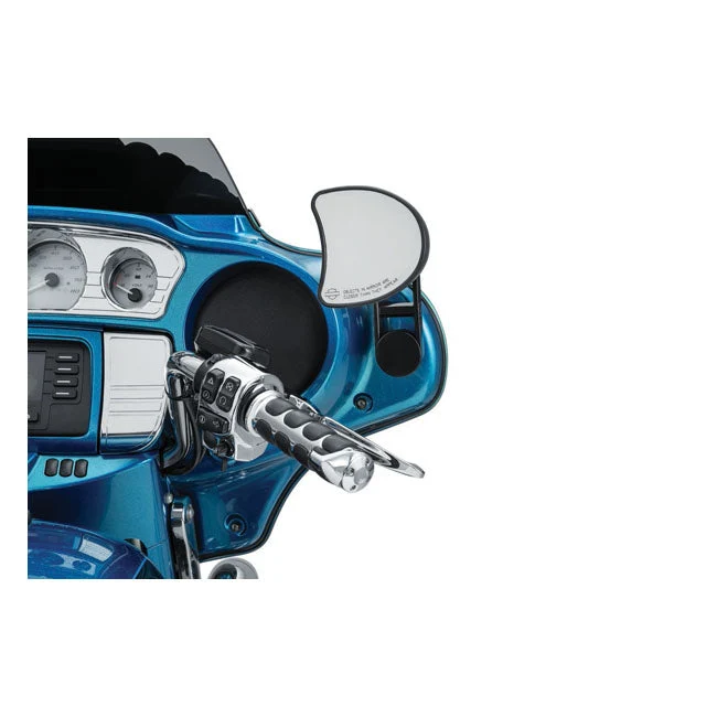 Kuryakyn Batwing säädettävä pudotuspeilin kiinnike FLHX Street Glide 14-21 Kuryakyn Batwing säädettävä pudotuspeilin kiinn...