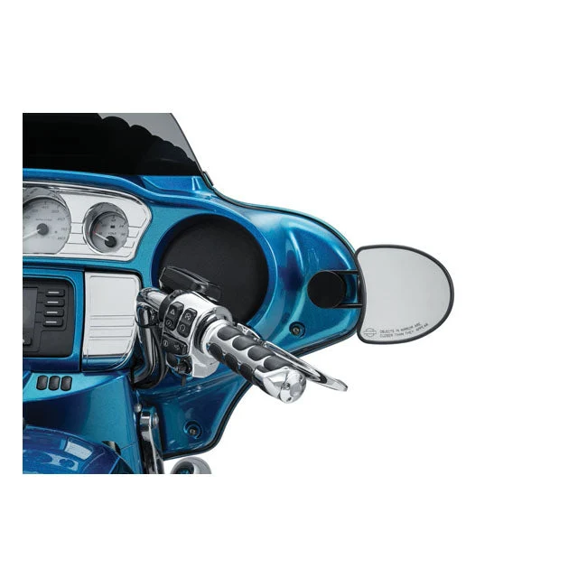 Kuryakyn Batwing säädettävä pudotuspeilin kiinnike FLHX Street Glide 14-21 Kuryakyn Batwing säädettävä pudotuspeilin kiinn...