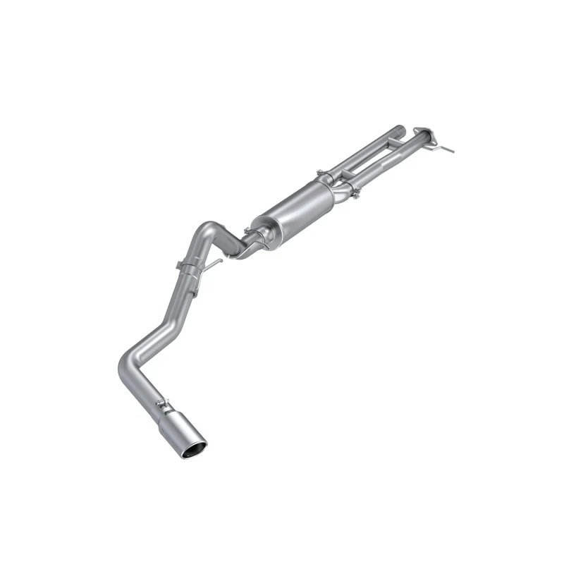 MBRP 2024+ Ford Ranger 2.7L 2.5 into 3in Single Side Exit Cat Back - Aluminum