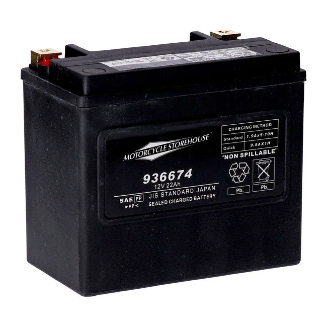 MCS 12V AGM akku 22Ah 325CCA