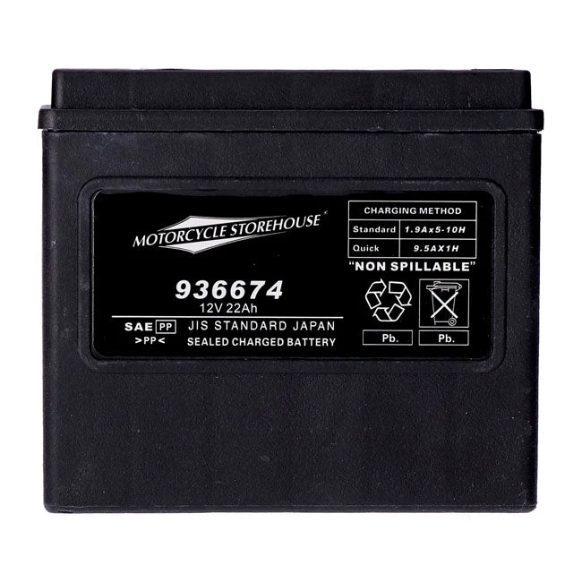 MCS 12V AGM akku 22Ah 325CCA