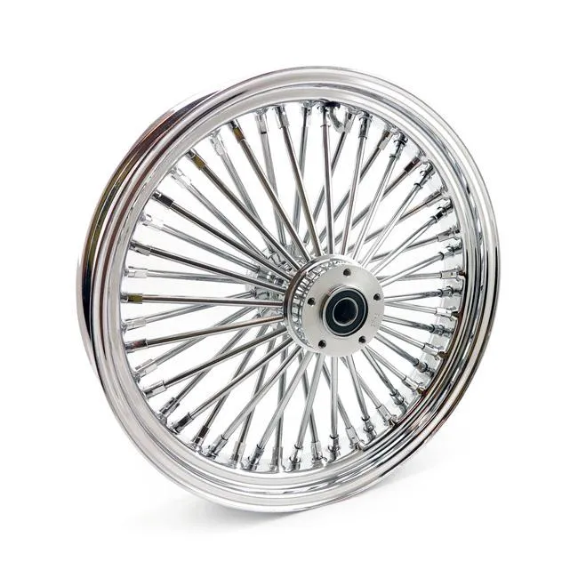 MCS Radial 48 Fat Spoke etupyörä 3.50 x 18" DF Chrome (kromi)