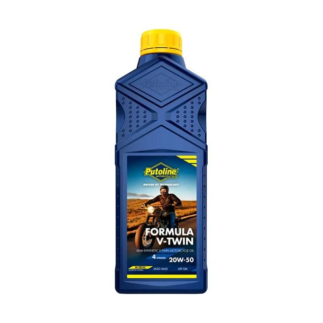 Putoline Formula V-Twin Moottoriöljy puolisynteettinen 20W-50 1L