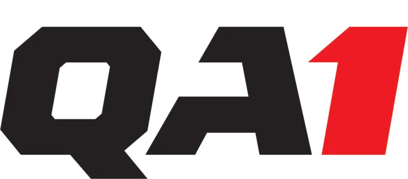 QA1 2-1/2in ID High Travel Spring - 12in Length x 200lbs/ - Black Powder Coated