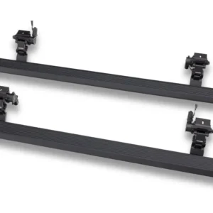 RealTruck 20-24 Jeep Gladiator CC 4dr VoltStep Electric Running Board Kit (Cut/Drill Req.) - Tex Blk