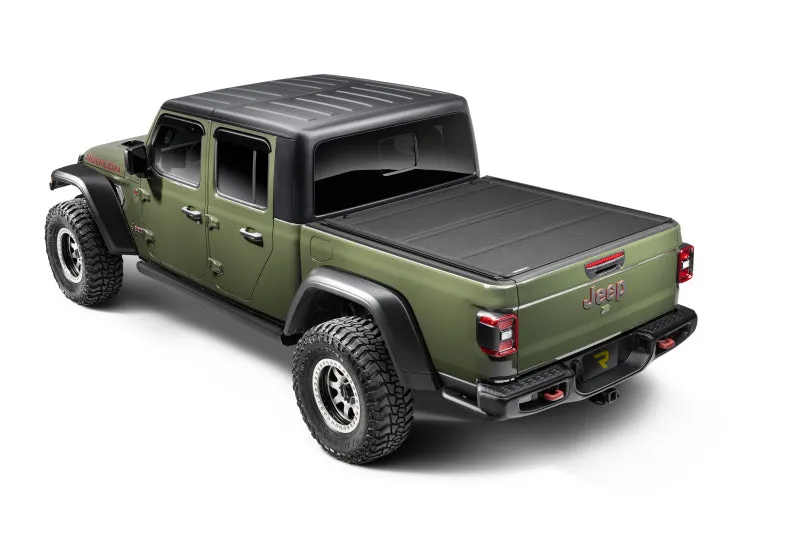 RealTruck 20-24 Jeep Gladiator CC 4dr VoltStep Electric Running Board Kit (Cut/Drill Req.) - Tex Blk