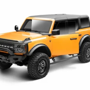 RealTruck 21-24 Ford Bronco 4dr VoltStep Electric Running Board Kit (No Drill) - Tex. Blk