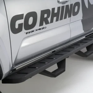 Go Rhino 07-20 Toyota Tundra RB10 Complete Kit w/RB10 + Brkts + 2 RB10 Drop Steps
