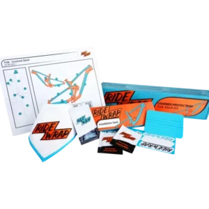 RideWrap Gloss Covered Frame Protection Kit designed to fit Trek Slash